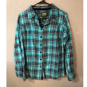 Blue Plaid Flannel